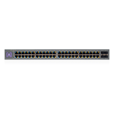 Switch Administrado 48 Puertos PoE+ / 740W PoE Budget / 16 Puertos 2.5 Gbps + 32 Puertos 1 Gbps / 4 Puertos SFP+ 10 Gbps / Bluetooth Setup / Cloud Management / VLAN Stacking / Rackmontable