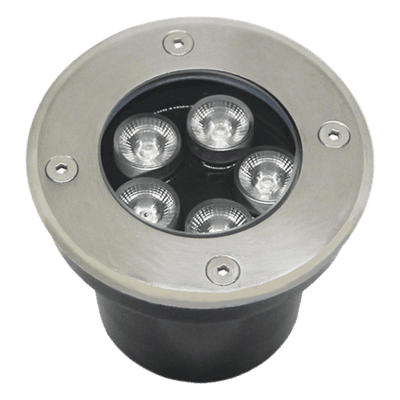 Luminario LED Empotrable de Piso / 12W / 1440 lm / 6500K / IP66 / Multivoltaje 110-240V / Ángulo 36°