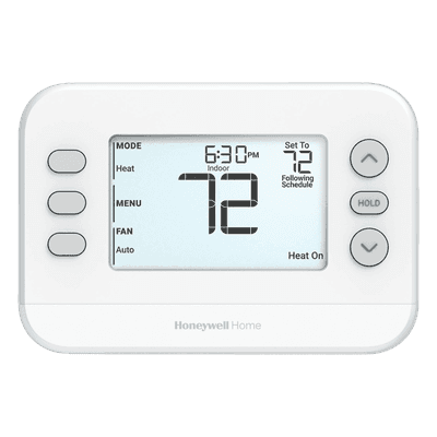 Termostato Programable / 3H/2C Bomba de Calor / 2H/2C Convencional / Calefacción Radiante / Combustible Dual / 20-30 VAC