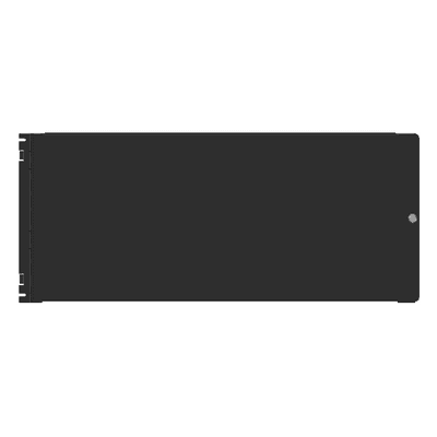 Placa Cubierta para Gabinete / Acero Calibre 16 / Compatible con Serie CAB-5