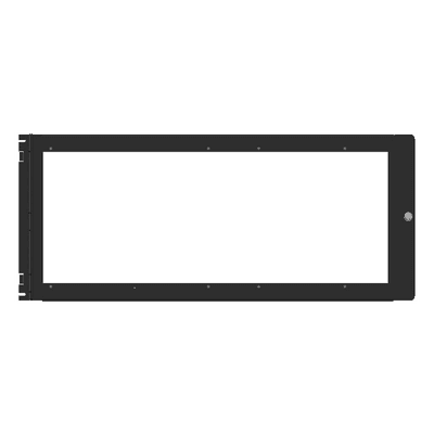 Panel de Revestimiento para Pantalla Táctil de 10 Pulgadas / 2 Anunciadores ACM-30 / Gabinetes Serie CAB-5 / Acero Calibre 16