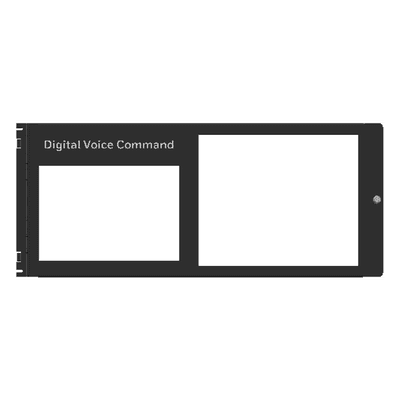 Panel de Revestimiento de Audio / Aberturas para Micrófono, Teléfono y Teclado / Compatible con Chasis C5A-M / Gabinete CAB-5