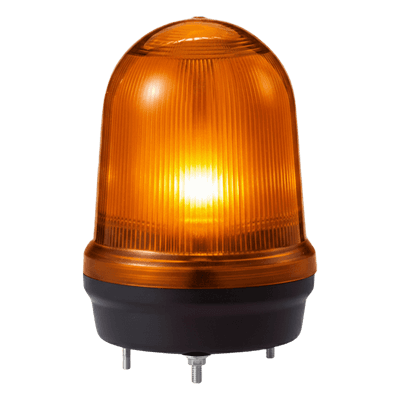 Señalizador LED Industrial / 4 Modos de Luz / Ámbar / 110-220 VCA / IP65 / -30 °C a +50 °C
