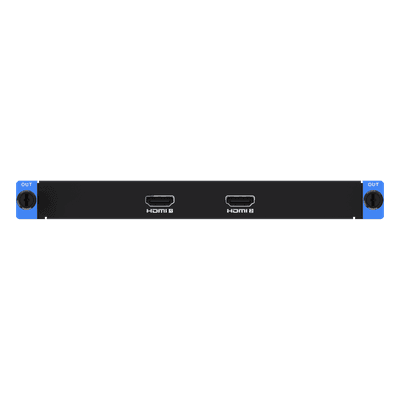 Tarjeta de Salida HDMI / 2 Puertos / 4K60 / 8.84 MP por Puerto / 16 Capas / Video Wall / HDMI 2.0