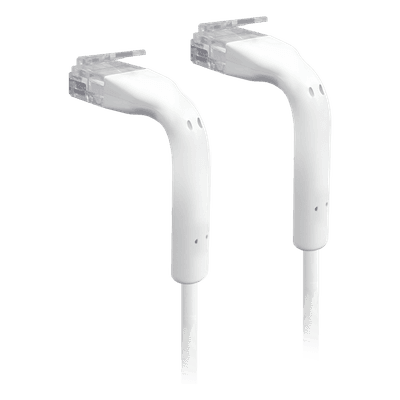 Cable Patch Cat6 / UTP / 30AWG / 0.3m (0.98ft) / TPE / Blanco / PoE+++ / GbE