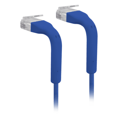 Cable Patch Cat6 / Ultra Delgado / GbE / PoE+++ / 0.1m (0.33 ft) / TPE / 30 AWG / UTP / RJ45 Flexible