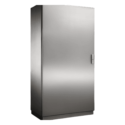 Gabinete de Acero Inoxidable / IP55 / IK10 / 800x1600x400 mm / 31.5x63x15.7 in / Carga 80 kg / Exterior Telecom