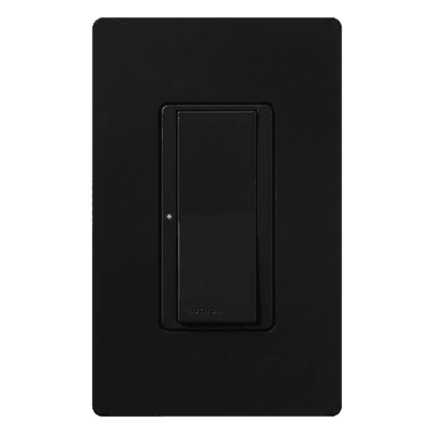 Switch de Paleta / Un Solo Polo / Multilocación / 120 V / 8 A / LED de Ubicación / Color Negro