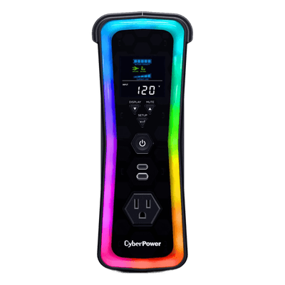UPS Línea Interactiva / 1500 VA / 1000 W / Onda Senoidal Pura / 13 Salidas NEMA 5-15R / AVR 86-148 Vca / USB / RGB