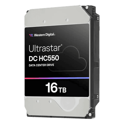 Disco Duro Data Center / 16 TB / 7200 RPM / SATA 6 Gb/s / SAS 12 Gb/s / CMR / HelioSeal / 2.5M-hour MTBF / 3.5 Pulgadas