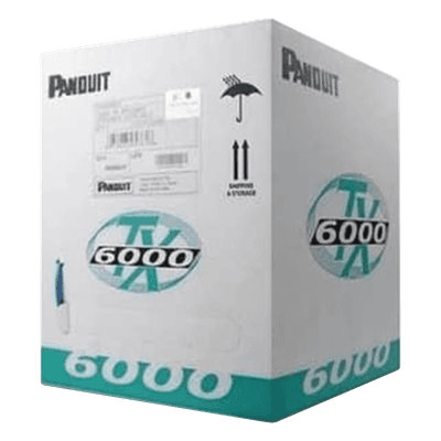 Cable UTP / Cat 6A Mejorado / 305 m (1000 ft) / 23 AWG / CMR Riser / 4 Pares / Cobre Sólido