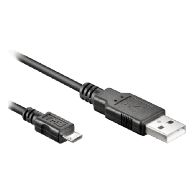Cable Split USB-A a Micro USB / Conector DC 2.5 mm / 1.2 m (3.9 ft) / Comunicación y Alimentación / Compatible Controladores XN