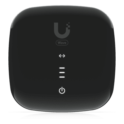 ONU GPON / 2.5 GbE RJ45 / 1.2 Gbps Upstream / 2.5 Gbps Downstream / Alcance 20 km (12.4 mi) / PoE 24 VCC