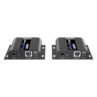 Extensor HDMI sobre IP / 4K@60Hz / Alcance 120 m (393.7 ft) / HDMI 2.0 / HDCP 2.2 / 18 Gbps / Matriz 256x256