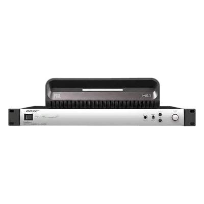 Kit Amplificador de Zona y Streamer de Audio / 2 Canales 120 W / PoE o USB-C / HDMI eARC + Óptica + RCA / Bluetooth LE Audio / Wi-Fi / AirPlay 2 / Google Cast / Spotify Connect