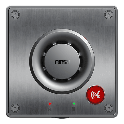 Intercom IP para Exterior / Cámara 4 Megapixel (1080p) / HDR e Iluminación IR / Altavoz 5W y Doble Micrófono con Reducción de Ruido / Panel Acero Inoxidable y Cuerpo Aluminio / IP66 e IK10 / PoE+ / 2 Líneas SIP