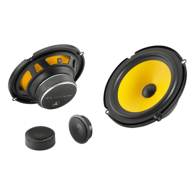 Sistema de Componente Car Audio / 6.5 Pulgadas / 50 W RMS / 4 Ohm / 91 dB Sensibilidad / 48 Hz a 24 kHz