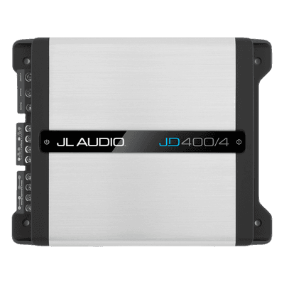 Amplificador Automotriz / 4 Canales / 400 W RMS / Clase D / Full Range / Puenteable