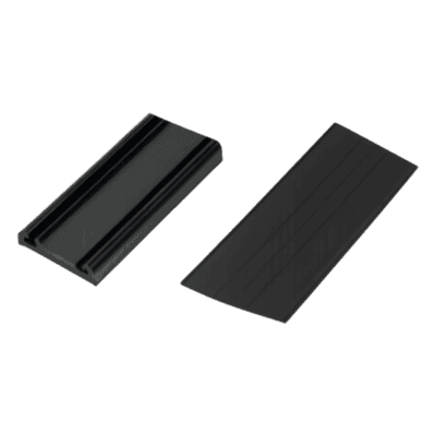 Sello Plastico Rigido y Flexible P/ Puertas D/ Garage D/ 20 Pies D/ Ancho