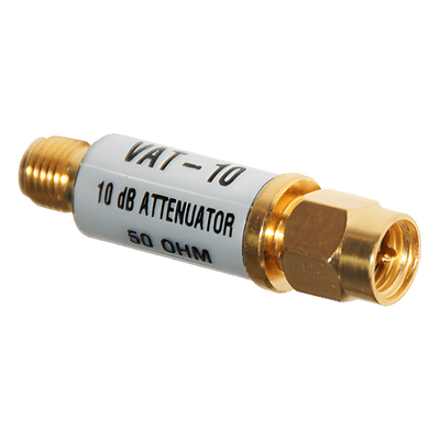Atenuador en Línea de 10 dB, 1 W, Conectores SMA Macho-Hembra, CD-6 GHz.