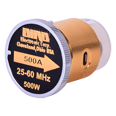 Elemento de Medición en Línea / 500 Watt / 25 a 60 MHz / Conectores N Hembra / 7/8" / Precisión ±5%