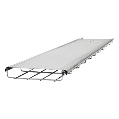 Tapa para charola tipo malla / 3 m (9.84 ft) / Ancho 150 mm / Acero calibre 20 / Acabado Electro Zinc