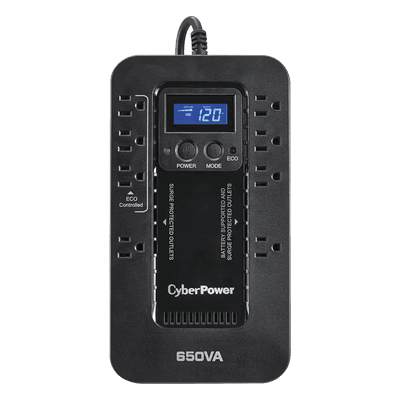 UPS / 650 VA / 390 W / Standby ECO / 120 Vca / 8 NEMA 5-15R / 526 J