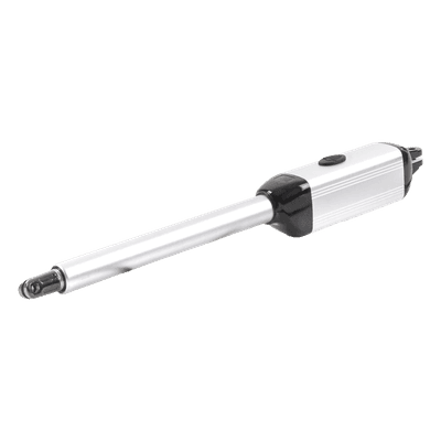 Operador de Puerta Abatible / Hasta 3 m (9.8 ft) / 300 kg / Motor 24 VCC 40 W / IP55 / 50 Ciclos Diarios