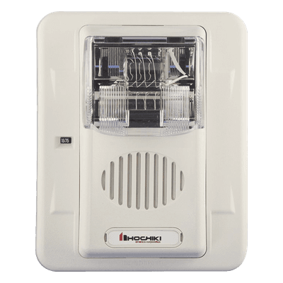 Sirena Estrobo / Intemperie / Montaje Muro / 75 cd / 16-33 VCC / 4.72' x 5.75' x 4.18'