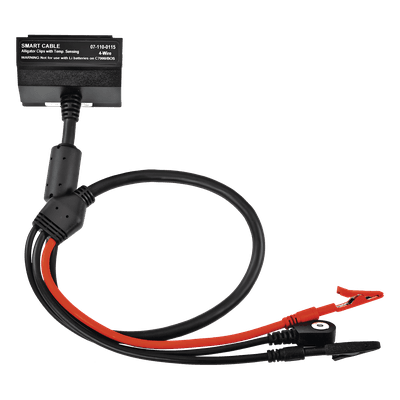 Adaptador de pinzas de caimán / SnapLock / 3A / Contactos bañados en oro / 16KB memoria / 10 C-Codes / Li-Ion NiMH NiCd SLA