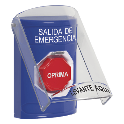 Botón de Salida de Emergencia / Tapa Protectora de Policarbonato / Restablecimiento con Llave / Sello Hermético 3R / -40°F a 250°F
