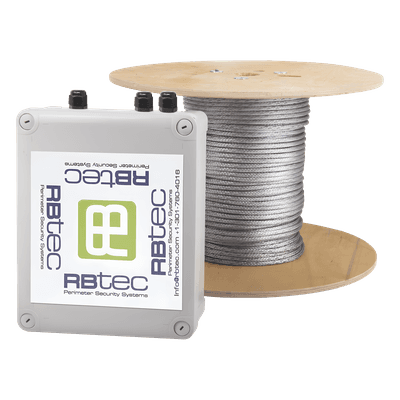 Cable Sensor Perimetral / 305 m (1000.7 ft) / 1 Zona / Malla Acero Inoxidable / IP66 / NEMA 4X