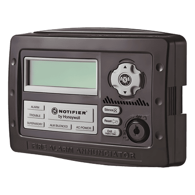 Anunciador Serial LCD / 80 Caracteres / ANN-Bus / 1800 m (5905.5 ft) / 18 a 28 VDC / Controles con Llave