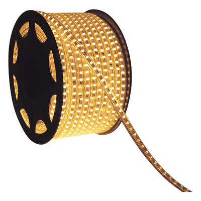 Manguera LED / 50 m (164 ft) / Blanco Cálido 2700K / IP65 / 120° / Cortable cada 100 cm / 45-110V CD