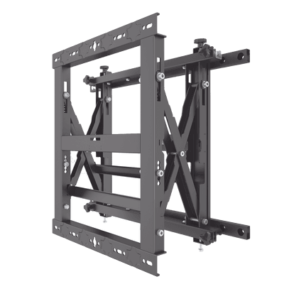Soporte Modular para Videowall / Pop-Out / 50 kg / VESA 100x100 a 600x400 mm / Extensión 110 a 295 mm (4.3 a 11.6 ft) / Horizontal y Vertical