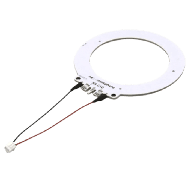 Antena RFID Circular / 13.56 MHz / 4 Tags Simultáneos / 100 mm / Detección Pick-up y Place-down / Bajo Vidrio y Madera
