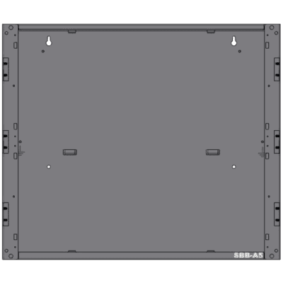 Backbox para Panel de Alarma Contra Incendio / Acero Calibre 16 / 1 Nivel / 25.41 x 20.31 x 5.50 pulgadas (64.5 x 51.6 x 14 cm) / Compatible con Serie CAB-5