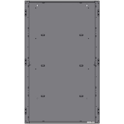 Caja Trasera para Gabinete de Panel de Alarma Contra Incendio / Acero Calibre 16 / Tres Niveles / Tamaño C / 25.41 x 39.84 x 5.50 pulgadas (64.55 x 101.2 x 14 cm)