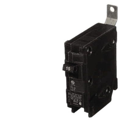 Interruptor Automático / 1 Polo / 15 A / 120 V AC / Capacidad de Interrupción 10 kA / Protección Termomagnética / Diseño Atornillable