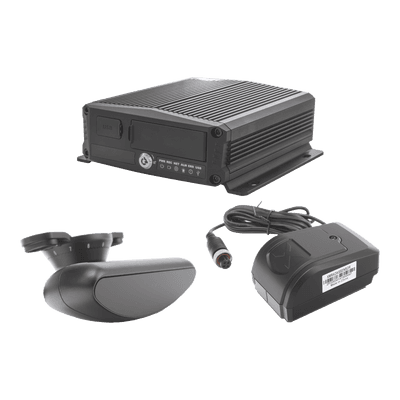 KIT IA MDVR Streamax / incluye sensor ADAS / incluye sensor DSM / MDVR tiene conexiones 4G WIFI y GPS. identifica el comportamiento del conductor