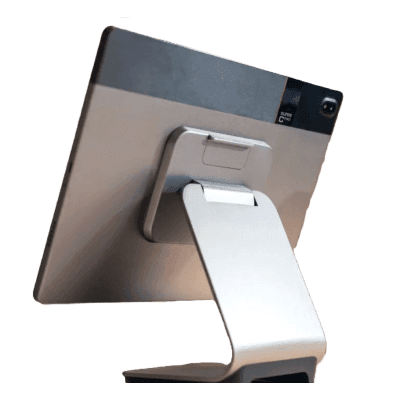 Base de Escritorio / Quick Lock / Giro 145° / Alimentación Inversa Periféricos / Conectividad POGO + USB-C + 2 USB-A / Compatible 3 Tamaños