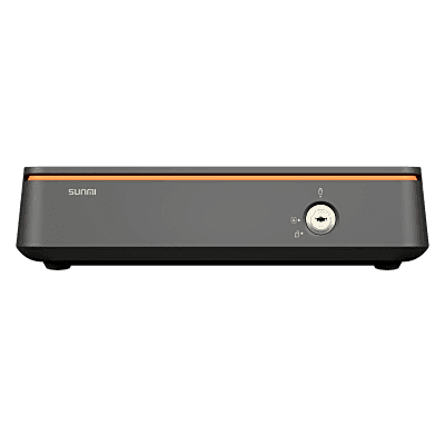 Cajón de Efectivo Compacto / ABS de Alta Resistencia / 3 Posiciones de Bloqueo / Voltaje Autoajustable 9V-28V / 1,000,000+ Operaciones / Carga 10 kg / Ruido <50 dB