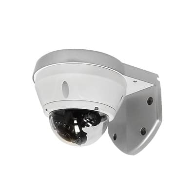 Kit de Domo Antivandálico HR+ 720TVL + Montaje de Pared con Cable Protegido