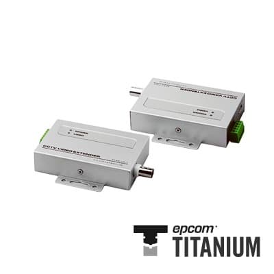 Receptor activo de 1 canal, requiere alimentación de 12 Vcc (distancia de video de 300 metros con transmisor activo)