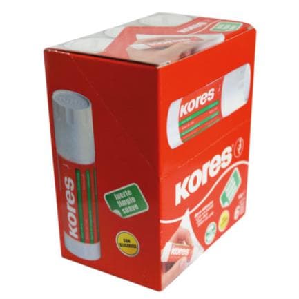 Lápiz Adhesivo Korex 124029 de 40Gr paquete con 6 piezas -