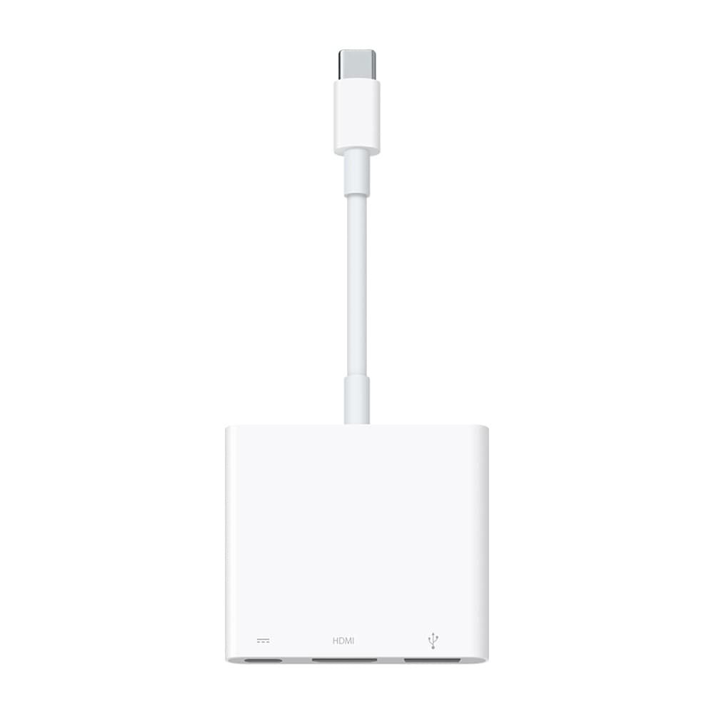 Adaptador USB-C APPLE MJ1K2AM/A - Color blanco, Apple, Adaptadores