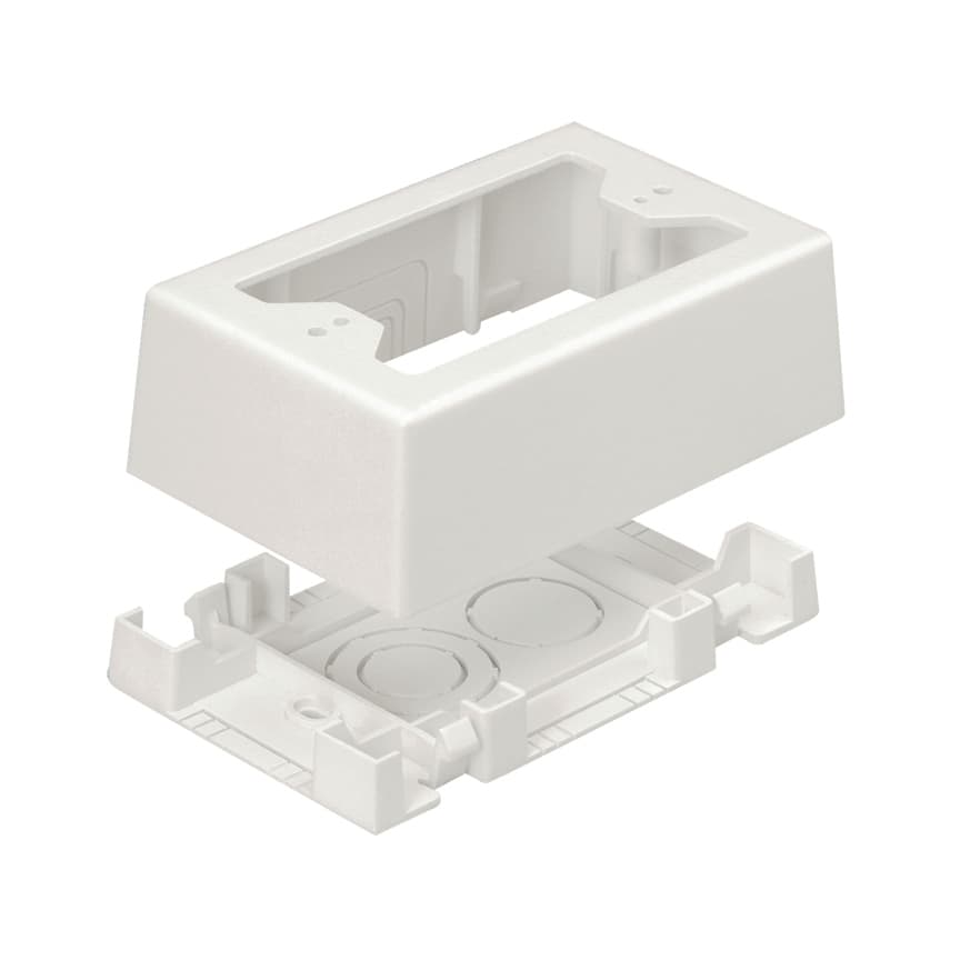 Caja Aparente PANDUIT JBX3510WH-A - Color blanco, PVC