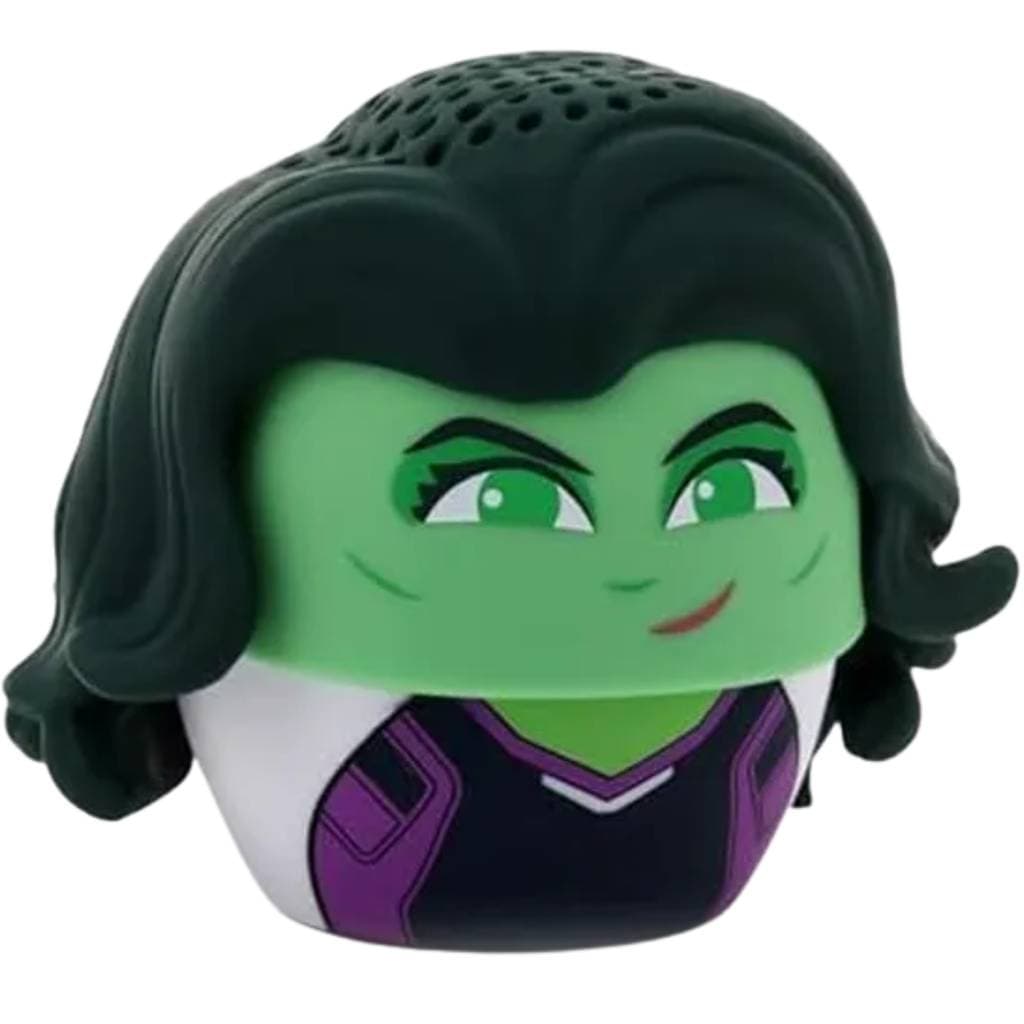 Bocina Portatil Bitty Boomers SheHulk Marvel. Bluetooth 5.0 Modelo BITTYSHEHULK/NEW -