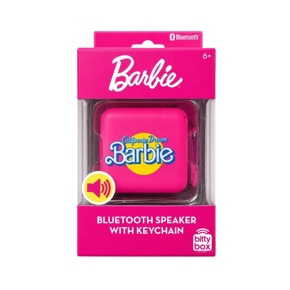 Bocina Portatil Bitty Boomers Barbie Mattel.Bluetooth 5.0 Modelo BBOXBARBIE/NEW -