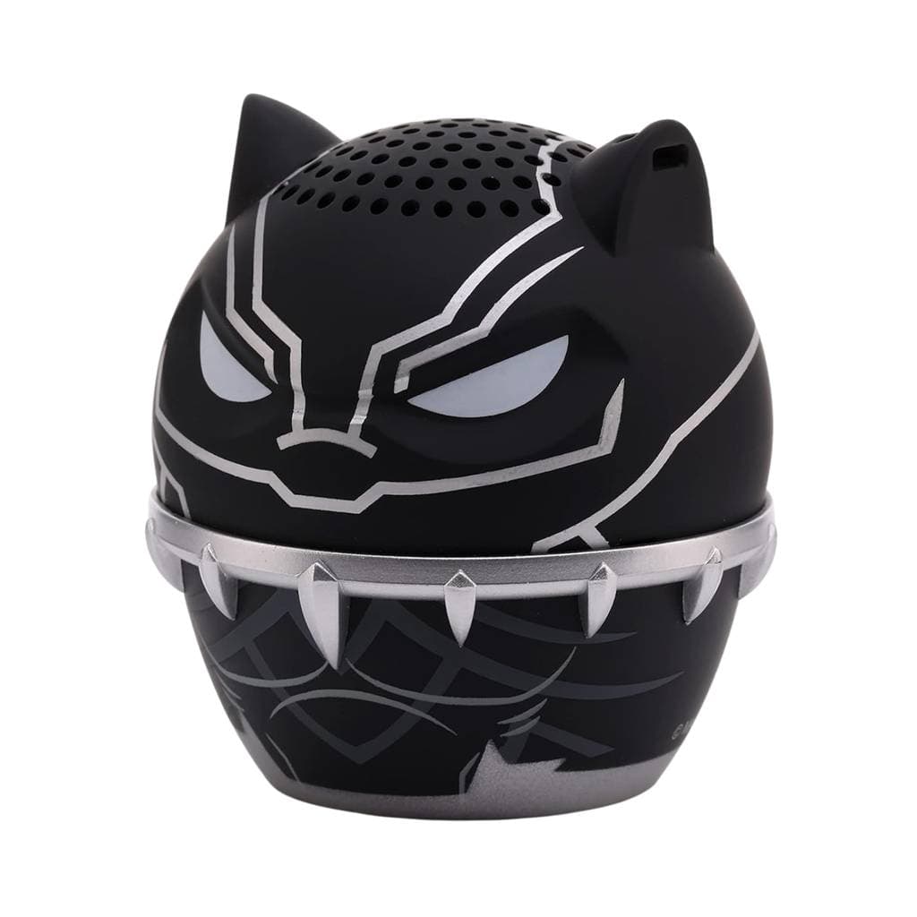 Bocina portatil mini Bitty Boomers Black Panther Marvel. Bluetooth 5.0 Modelo BITTYPANTHER/NEW -
